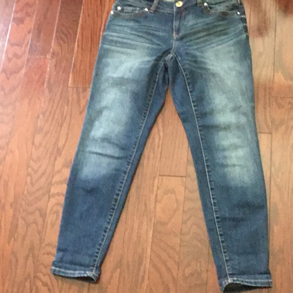 INC International Concepts Blue Skinny Jeans